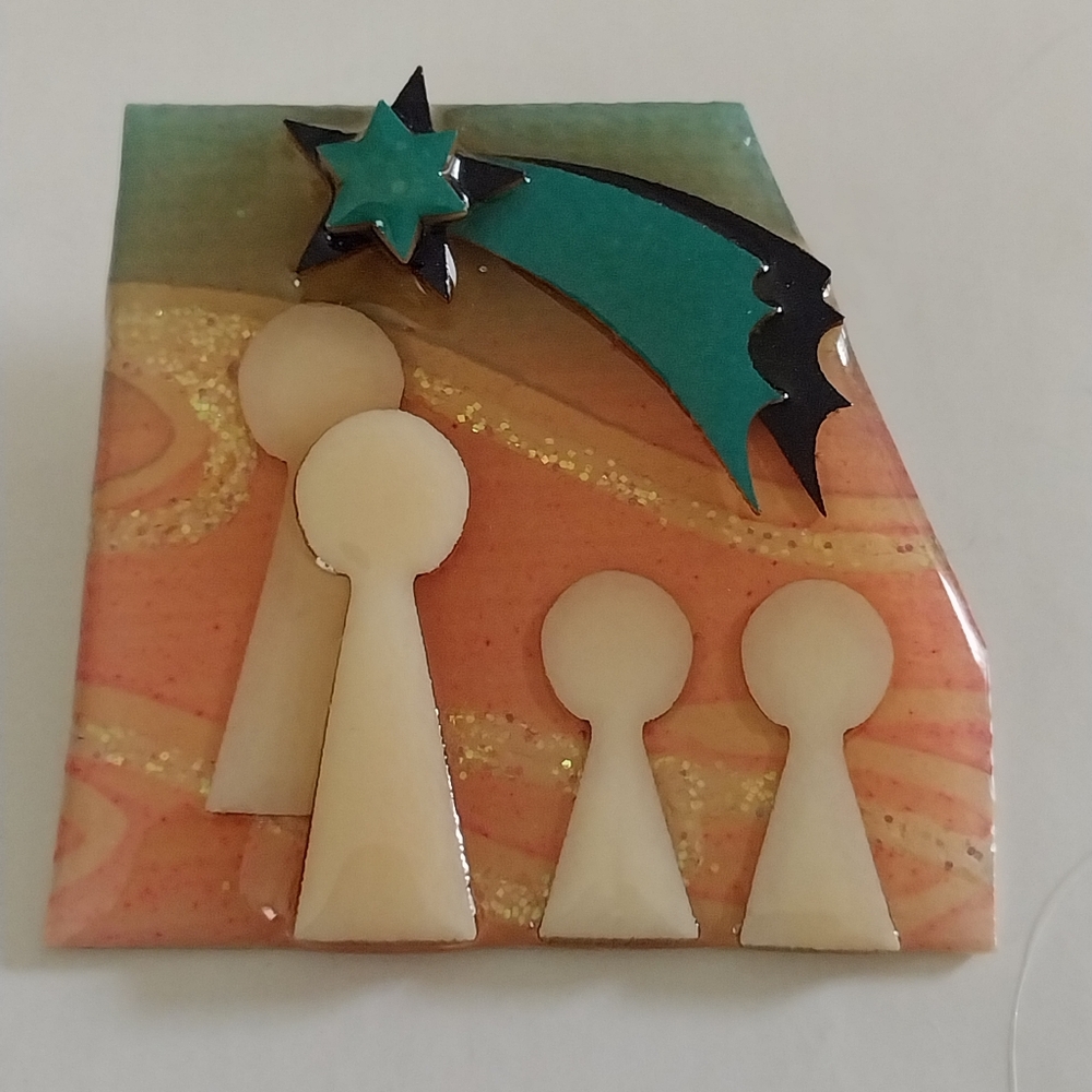 People Pins by Lucinda, Shooting Star, Starry Night